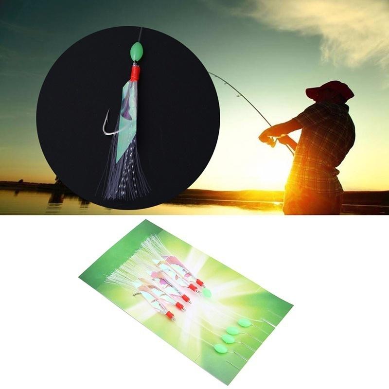 1 Bag Soft Fishing Lure Rigs Bait Jigs Lure Soft Lure Worn Fake String
