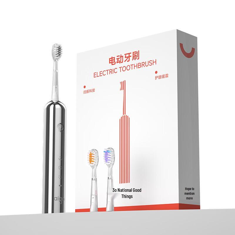 

aigo ADYS-48H01 Sonic Electric Toothbrush for Adults CN plug (adapter included)