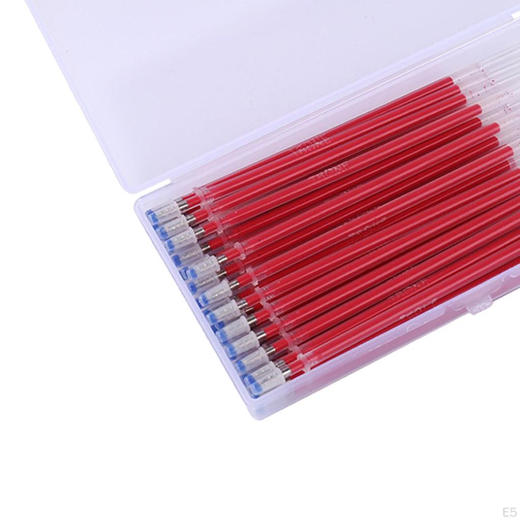 Erasable Fabric Pens Refill 40 Pieces Replaceable Pen Refills with Box