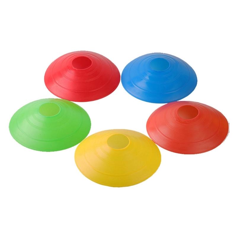 50Pcs Soccer Disc Cones Training Sports Cone Agility Soccer Cones with Carry Bag and Holder for Sports Field Cone Marker