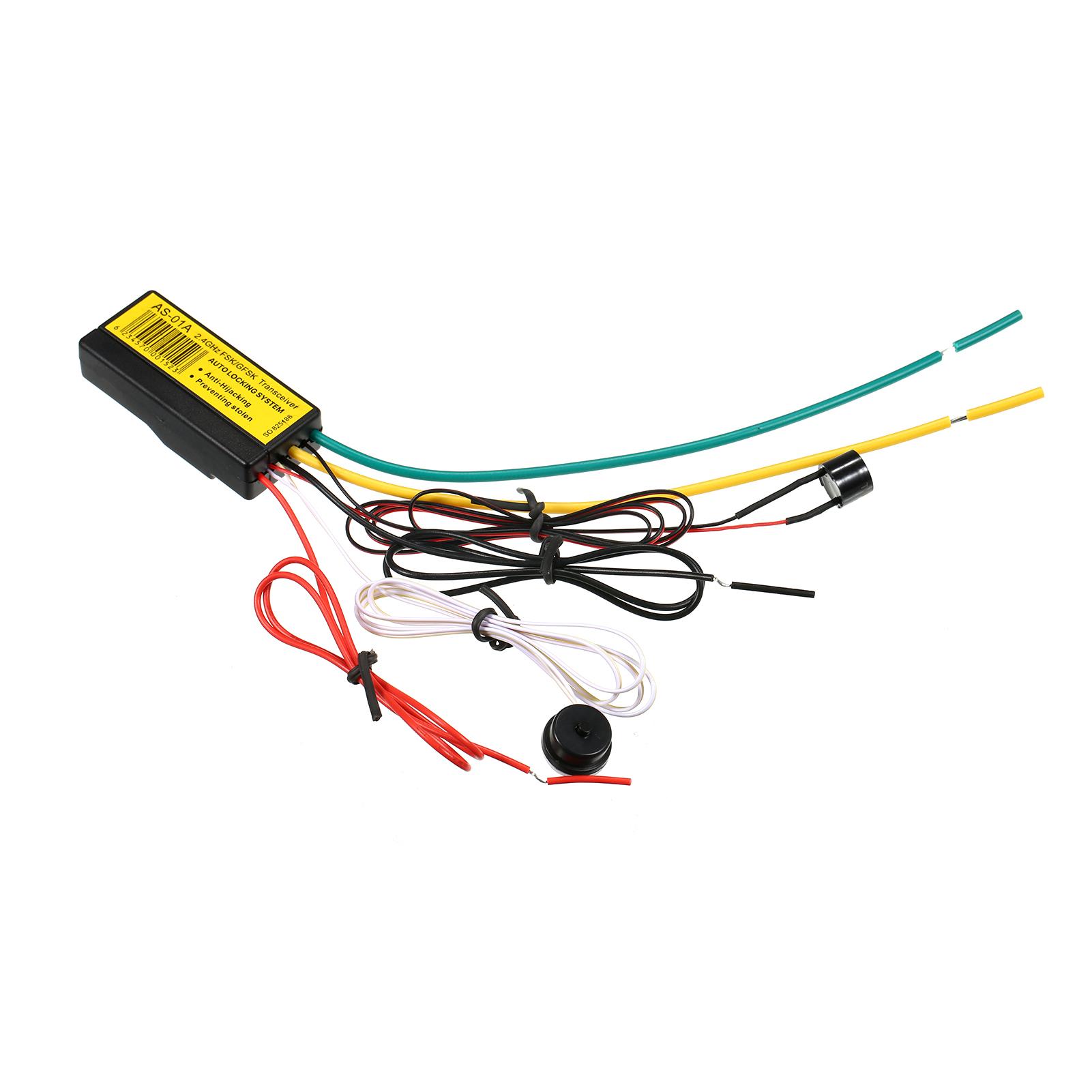 

Engine Immobilizer, Car Anti Theft Device Portable Anti Hijacking Alarm System for 12V Vehicles