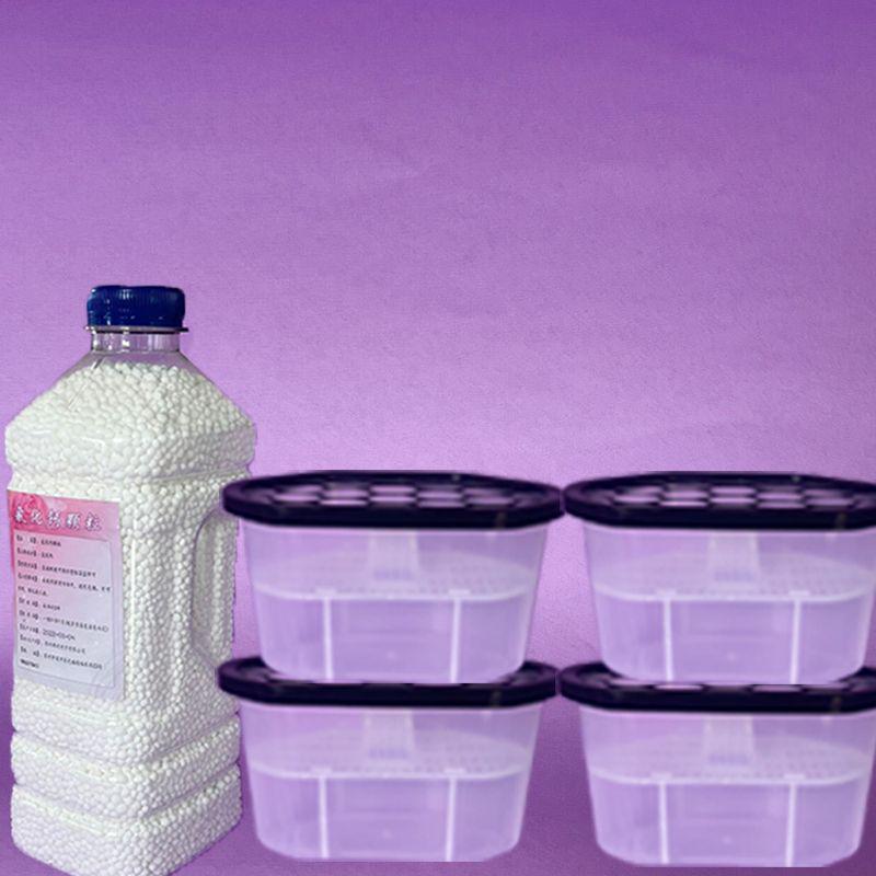Reusable Desiccant Dehumidifier with Calcium Chloride Granules for Household Moisture Control