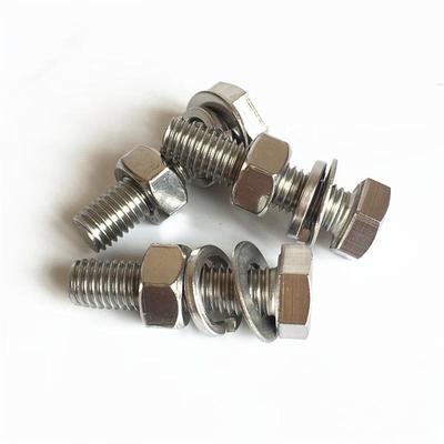 304 Stainless Steel Hex Bolt, Screw & Nut Set