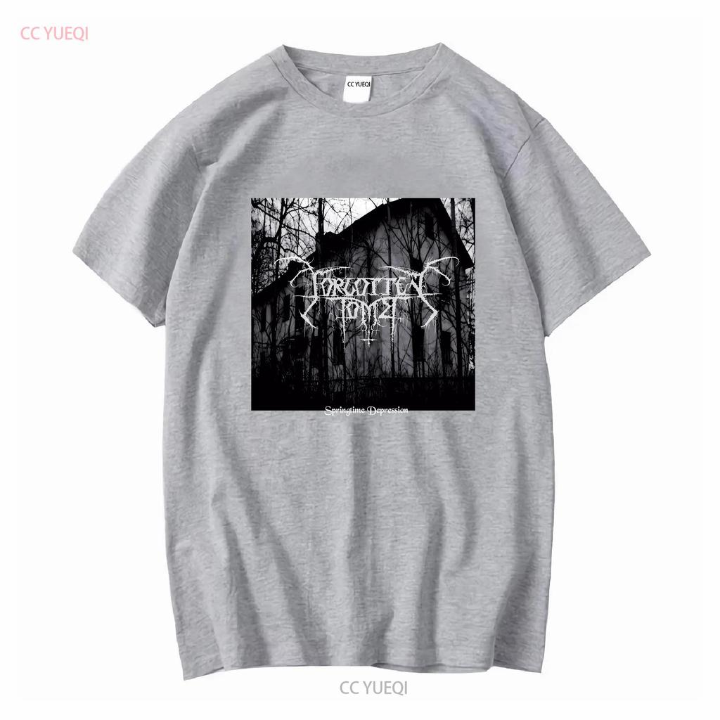 Forgotten Tomb Springtime Depression Black T Shirt Fullsize S 5XL long or short sleeves vintage Washed Breathable Soft