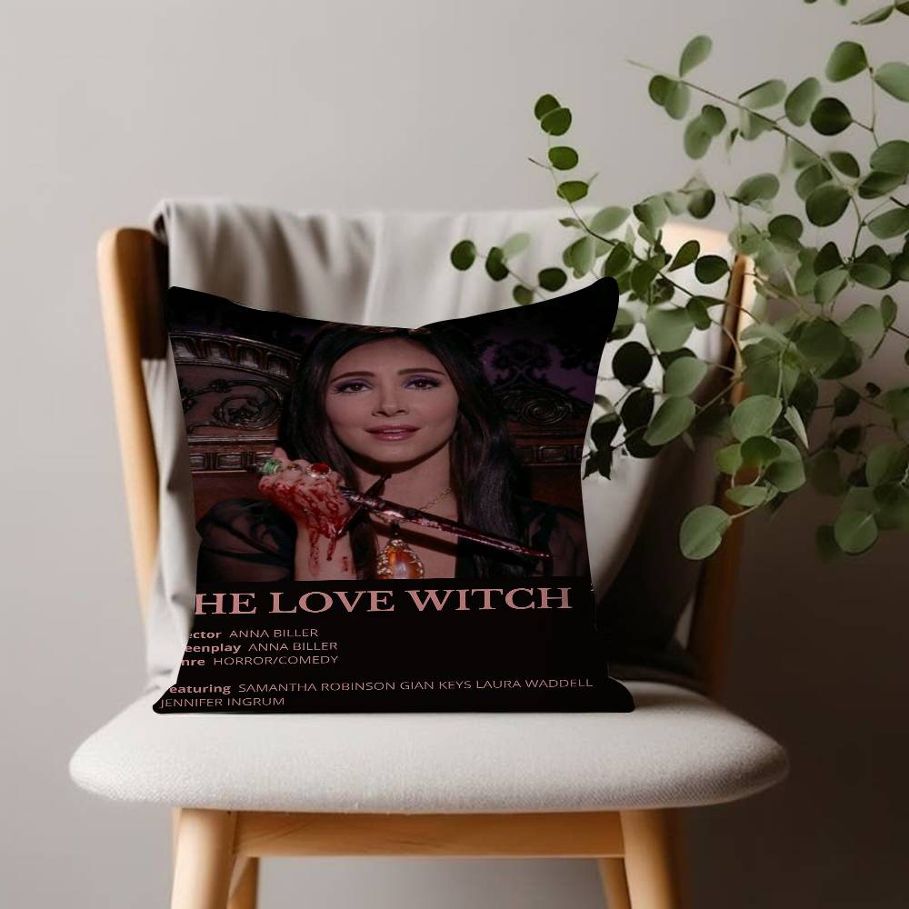 Classic Horror Romantic Movie The Love Witch Retro Anna Biller Cult Film Pillow Anime Pillow Sofa Bed Head Pillow Cushion Cover
