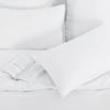 Aisbo King Size Pillow Cases Set of 2 - White King Pillowcase 2 Pack with Envelope Closure, Soft Brushed Microfiber Bed Pillow Case Cover, 20x36