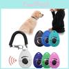 High Quality Plastic Dog Training Clicker Pet Training Device In White Black Pink Blue Deep Blue Green And Lake Blue