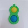 Push Bubble Toy Keychain Pendant Stress Anxiety Relief Bubble Popping Toy Bubble Squeeze Sensory Fidget Toy Party Favors