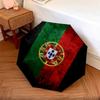 1 PC Automatic Folding Umbrella - Portugal National Football Logo Pattern, Portable & Foldable Design with 8 Ribs, Christmas Birthday Gifts