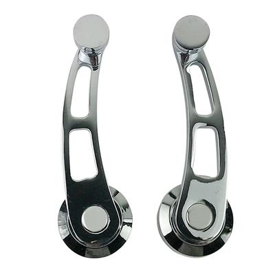 Car Chrome Billet Aluminum 4-1/4" Window Crank Handle For Chevy Ford Chrysler