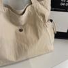 Water-Resistant Nylon Tote Bag for Women – Lightweight and Durable Everyday Shoulder Bag with Multiple Pockets