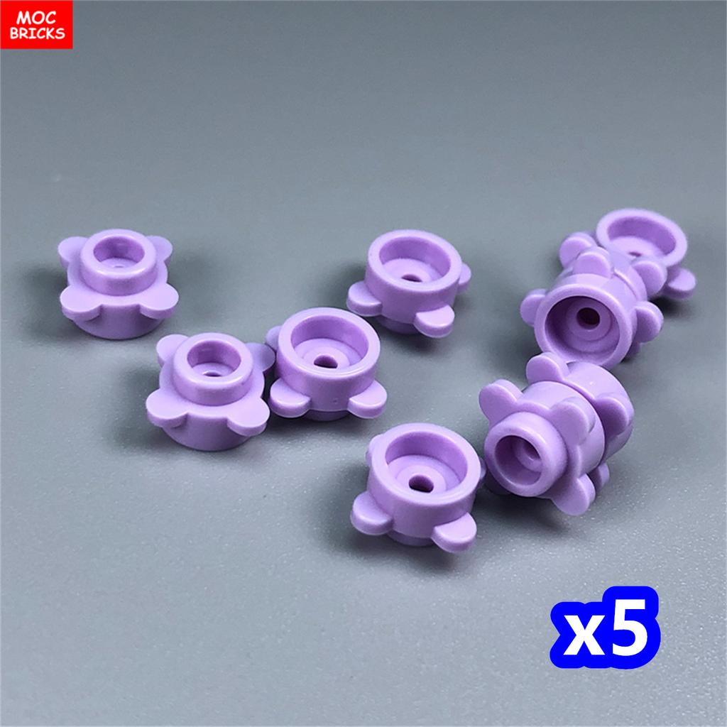 50pcs MY OWN CREATION Blocks DO-IT-YOURSELF plant Plate Round 1x1 Flower Jungle Garden Tree House Scene 33291 Learning Building Blocks Children Gifts