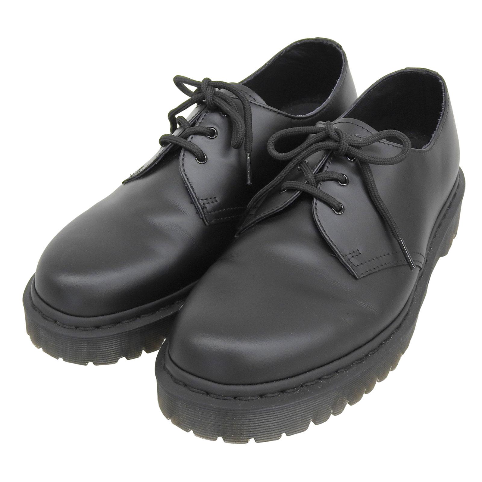 Pristine Dr.Martens Leather shoes 1461 BEX MONO black leather mens Used