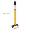 Motorcycle Chain Tension Gauge 10Lb Weight L Shape Pad Alloy Universal Belt Tension Gauge for Use After Belt Replacement.
