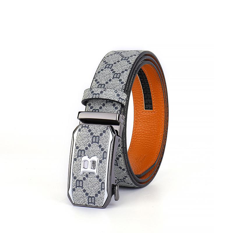 

Четыре сезона в наличии новый ремень мужской из натуральной кожи с автоматической пряжкой ремень мужской головной убор из чистой кожи высококачественный деловой ремень для брюк модный 130cm