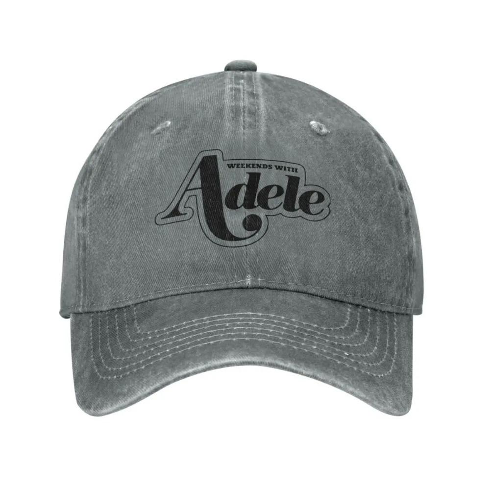 Weekends With Adele Unisex Style Trucker Hat Album Tour Distressed Washed Hats Cap Vintage Outdoor Activities Dad Hat