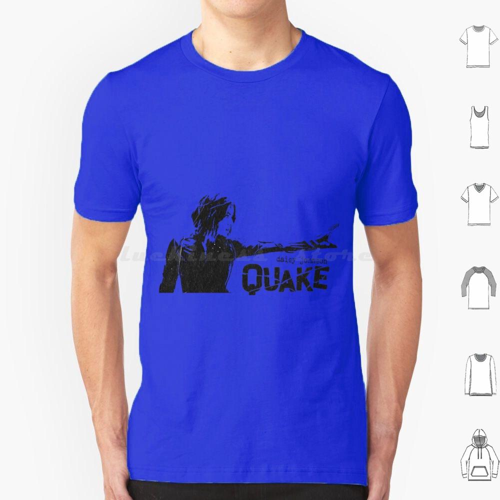 Quake T Shirt Big Size 100 Cotton Agents Of Shield Shield Aos Fitzsimmons Daisy Johnson S H I E L D Simmons Leo Fitz Coulson