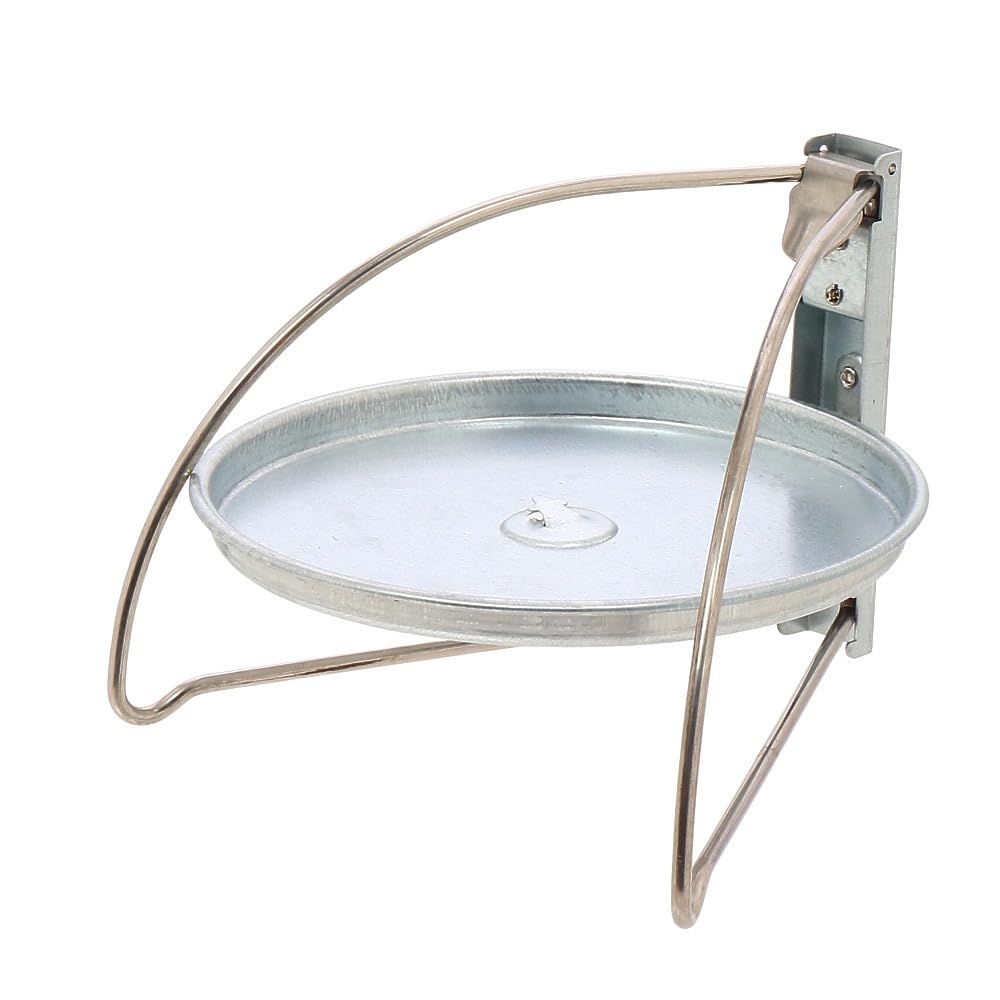 Dulton Mosquito Coil Holder Galvanized Color Mosquito Coil Holder Outdoor Storage Height 110mm Width 175mm Depth 165mm H21-0307