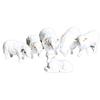 1:87 Scale Hand Painted Resin Collectible Figures Miniature Model Accessories Farm Animals Figure Model Dioramas Figure