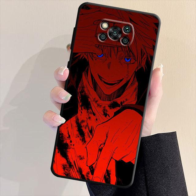 

Силиконовый чехол для телефона Samsung Galaxy S23 S22 S20 S21 Note 20 Ultra 10 Plus 8 9, милые чехлы с героями мультфильмов Jujutsu Kaisen, чехол для сумки Samsung Note 8
