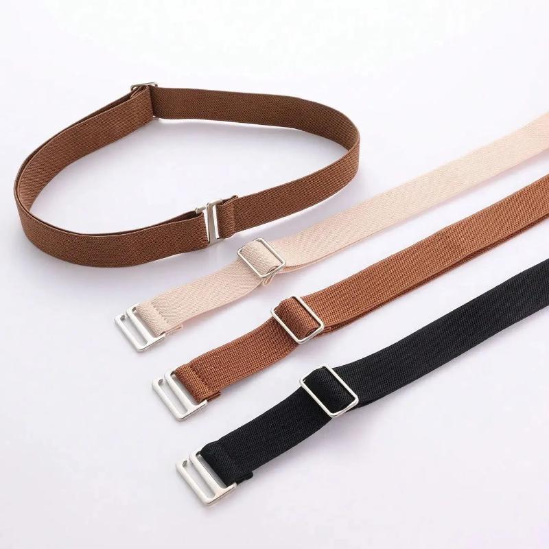 1pc Women's Elastic Comfortable & Adjustable One-Size Anti-Slip Pants Belt, Fits Most