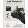 Li Ning Youth Pre Comfortable Non-Slip Shock Absorbing Durable Supportive Mid-Top Basketball Shoes Kids Basketball Shoes Black Green YKBT092-1