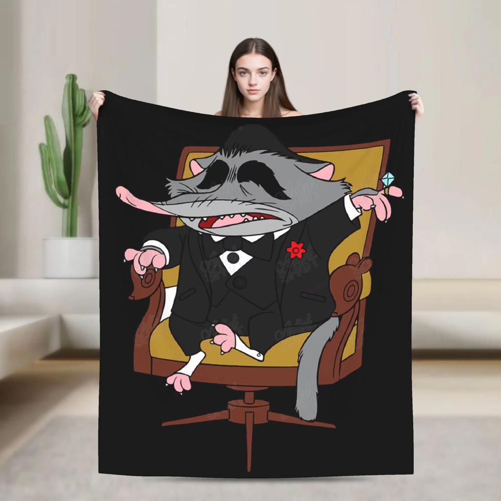 Zootopia Judy Hopps Nick Wilde Breathable Fleece Blanket Super Warm Throw For Sofa Office Quilt Home Decor