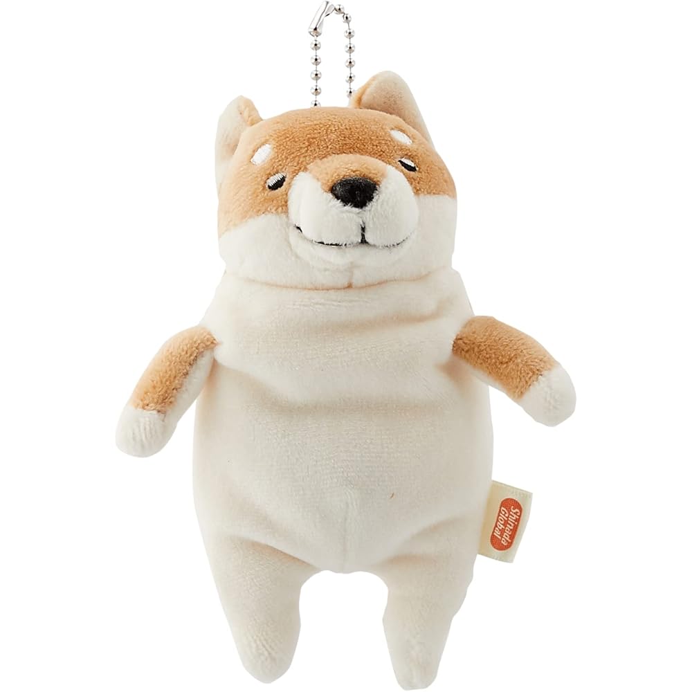 Shinada Global Mochi Series Mochi Dog Shiba Inu Mini Plush Toy 7x5x14cm Animal MOIN-0088R