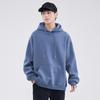 Yu Wenle Retro Hoodie - Men's Trendy Heavyweight Pullover for Spring & Autumn