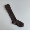 Knitting Cotton Long Socks Women Stockings Autumn Winter Warm Thigh High Stockings Ladies Girls Fashion Solid Knee Socks Women