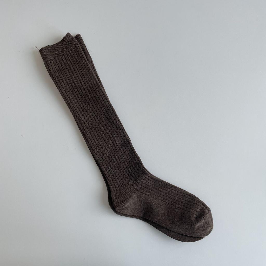 Knitting Cotton Long Socks Women Stockings Autumn Winter Warm Thigh High Stockings Ladies Girls Fashion Solid Knee Socks Women