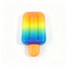 Rainbow Gradient Popsicle Squishy TPR Fidget Toy Stress Relief Squeeze Toy Slow Rebound Cute Ice Pop Sensory Decompression Gift