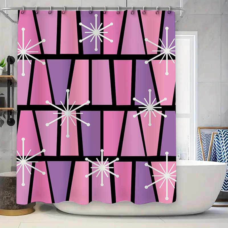 

Vibrant Jellyfish Shower Curtain Waterproof Printed Fabric Decor for Bathrooms Ocean Blue Pink Orange 180x180cm 90x180cm