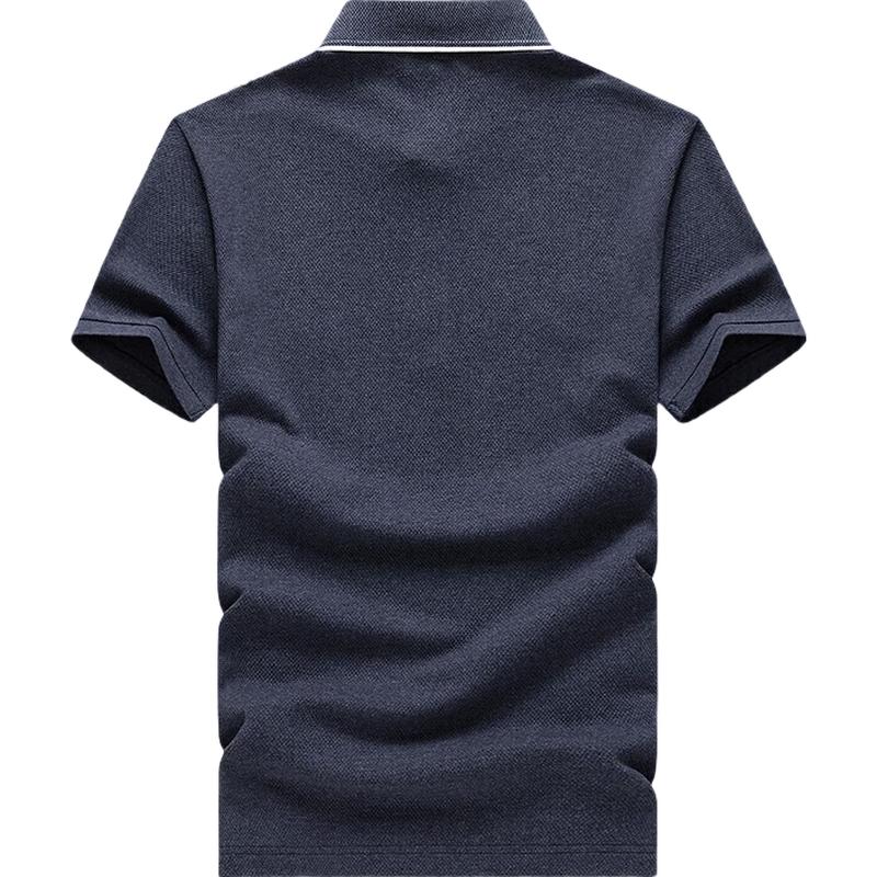 Seven Wolves Men's Business Casual Piqué Polo Shirt