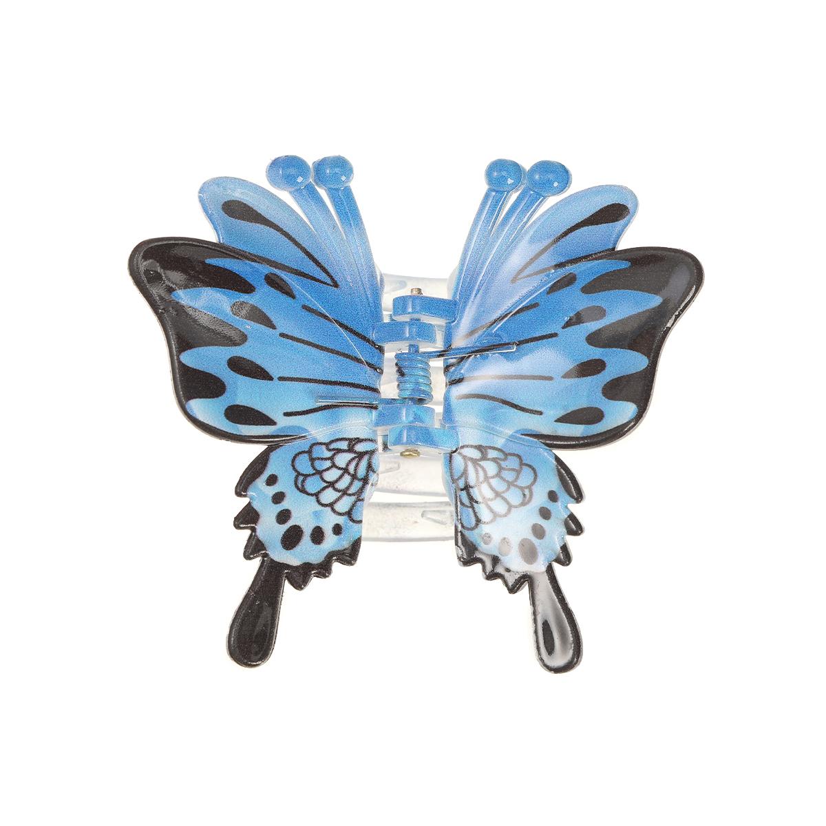 

AWAYTR Принтованные заколки для волос «Бабочка-ласточкин хвост», акриловые зажимы для волос «краб», для девочки, подарок, аксессуары для волос, фестивальный головной убор