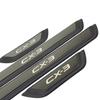 For Mazda CX-3  Car Accessories Door Plate Sill Protector Scuff Cover Trim Auto Threshold Stickers Styling 2017