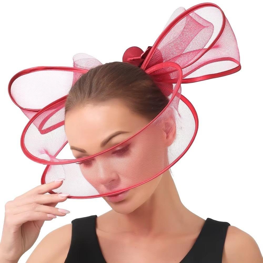 Veil Design Fascinator Hat Luxury Derby Hat Fashion Royal Race Hat For Women