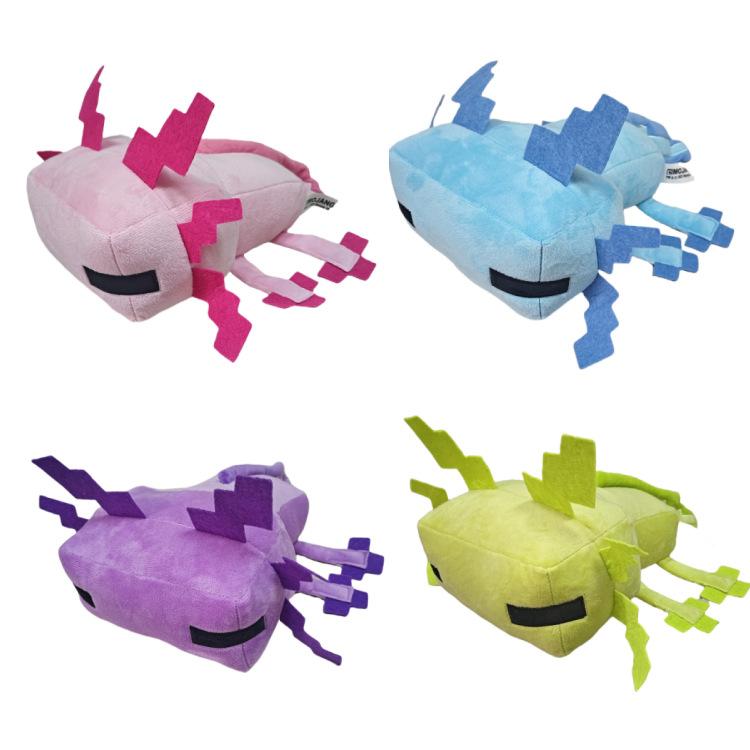 Action Figure Minecraft Creeper Peluche Zombie Seduto Peluche Volpe Panda Bambola Regalo per Bambini