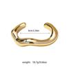 Trendy Big Cuff Bangles Bracelets Women Vintage Statement Plastic Geometric Open Bangle Hip Hop Punk Gold Silver Color Jewelry