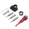 8Pcs Countersink Drill Bit Set 3 Flute Multifunctional 8mm 10mm Double Ended Counter Sink Drill Bit Set with Depth
