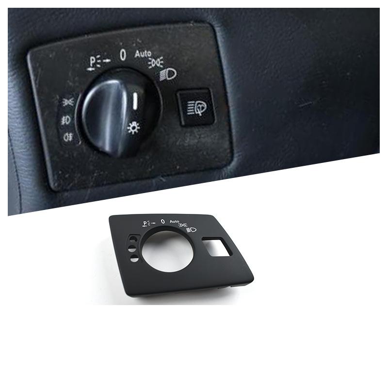 For Mercedes Benz CL Class Headlight Switch Cover CL600 W215 Headlight Switch Knob Adjustment Control Panel 2155450104 2000-2006
