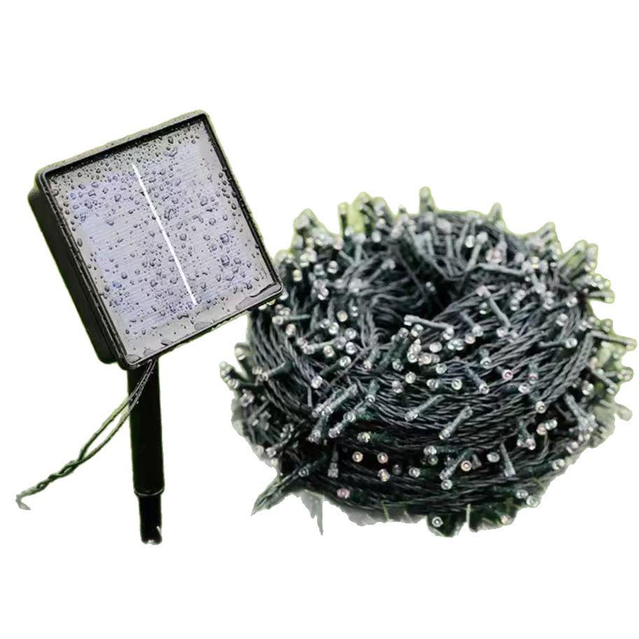 Colorful Waterproof LED Solar String Lights - Starry Sky Garden and Balcony Decoration