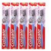 Slim Soft Charcoal Toothbrushes Family 5-Pack