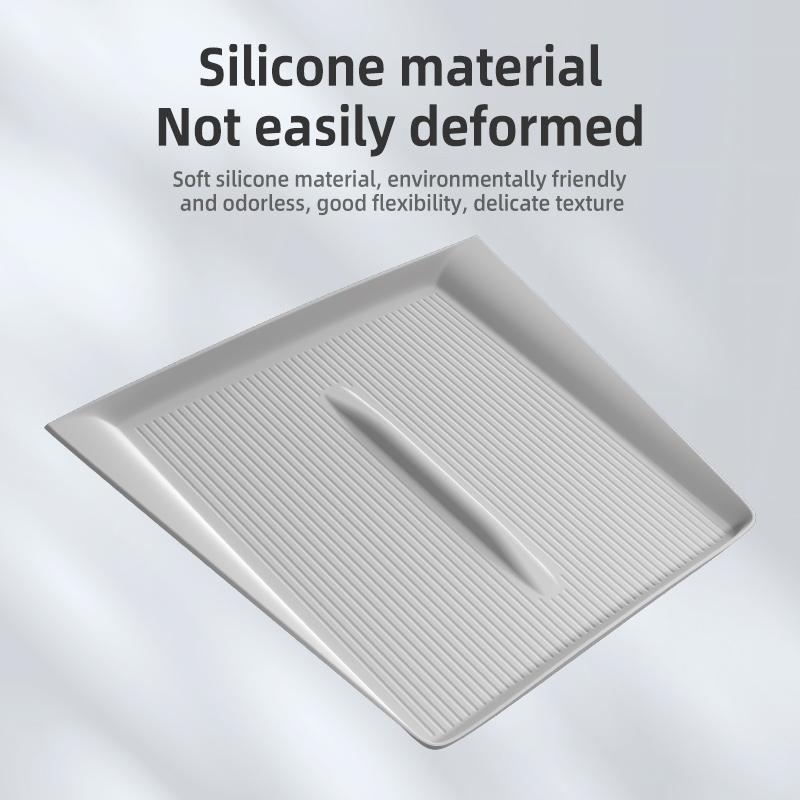 For Tesla Model Y Juniper 2025 Wireless Charging Pad Cover Silicone Anti-slip Protector Cushion Model 3 Highland Accessories