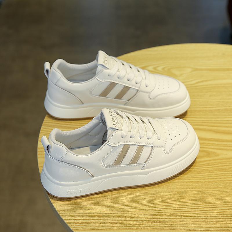 Spring and Autumn Popular Platform Sports Board Shoes, New Fashion Niche Super Fire Versatile Lace-up Sports and Leisure Board