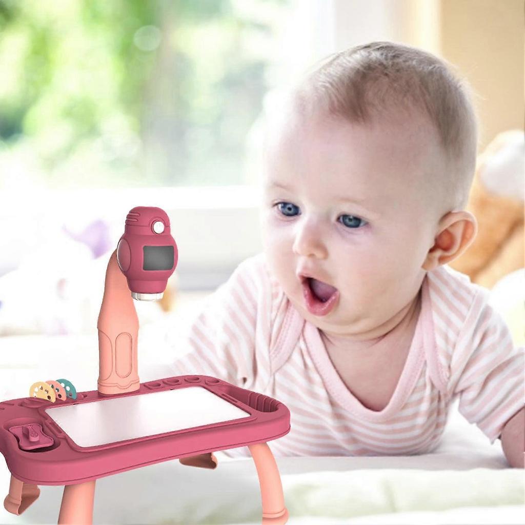 Children Projection Drawing Board,Trace and Draw Graffiti Smart Projector Toy,Lightweight
