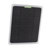 Solar Power Panel 10W Type C Dual USB Output Solar Charging Panel DC12V for Outdoor Work Travel Camping Training