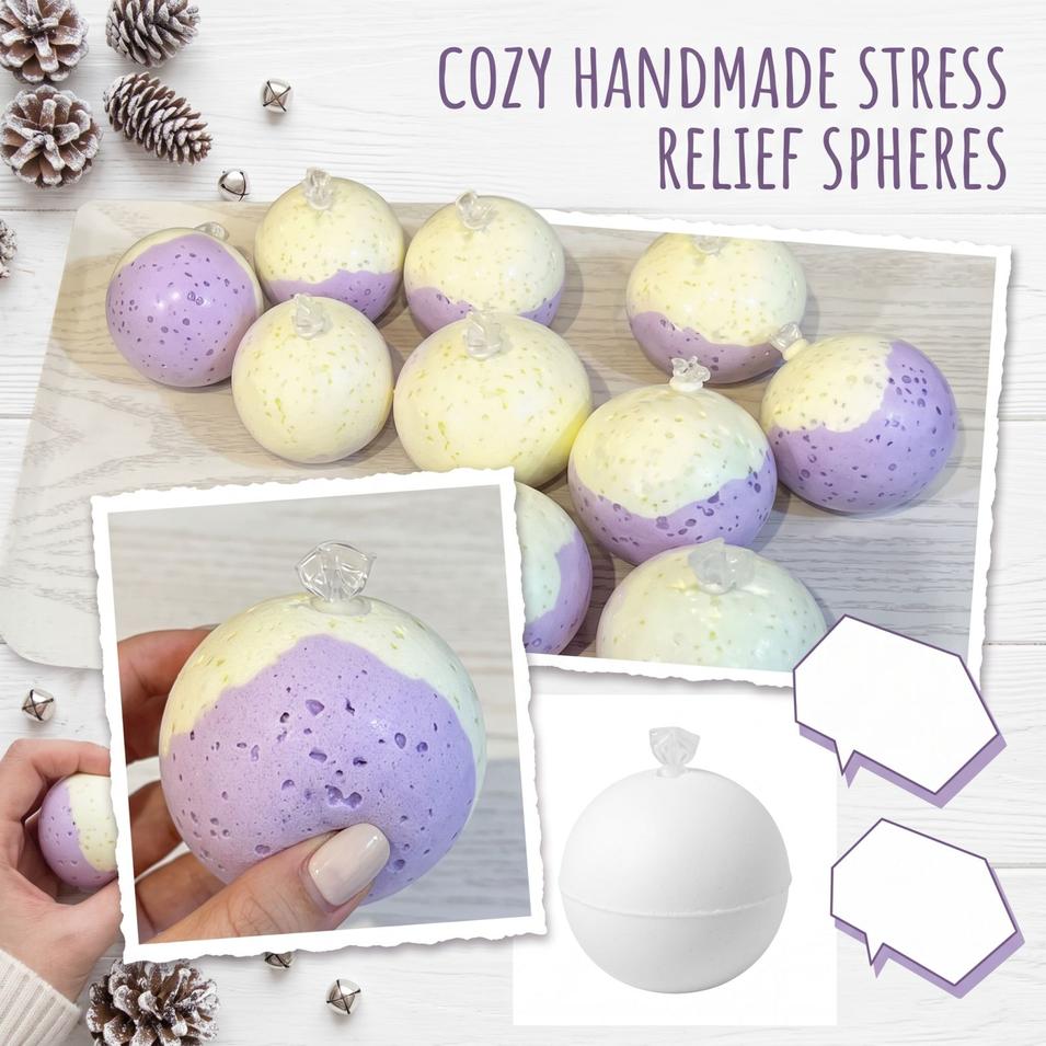 Christmas Ball Stress Cute Sensory Toy for Kids and Adults