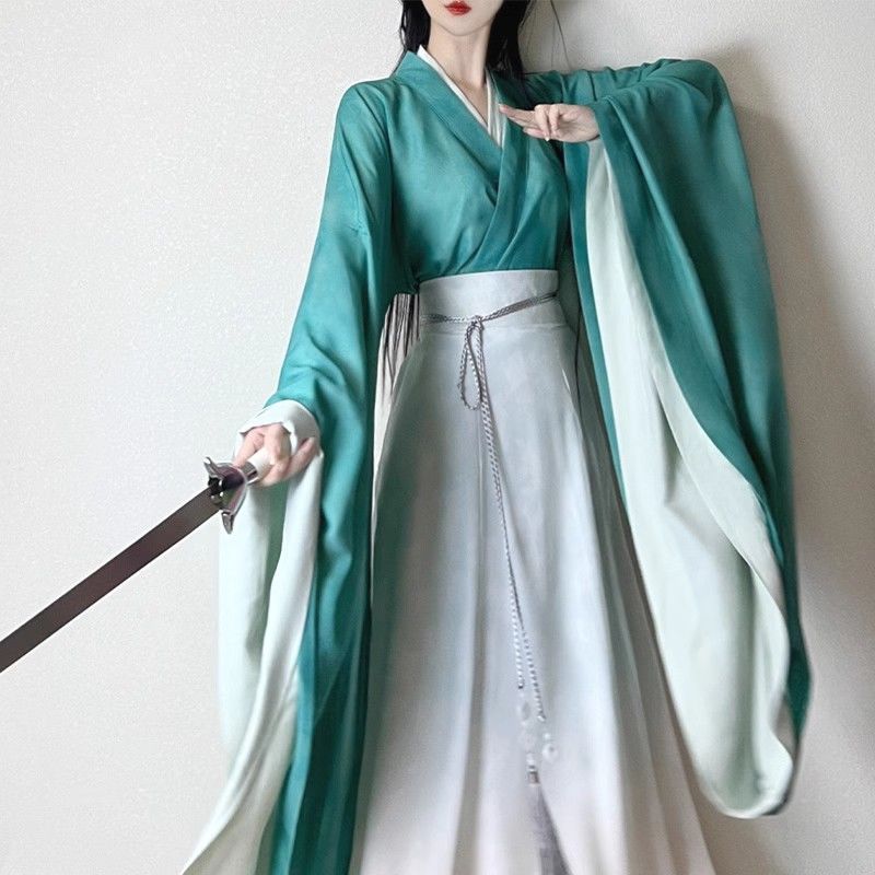 

Повседневные женские костюмы Hanfu в стиле династий Вэй и Цзинь в китайском стиле