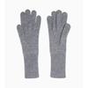 ROUGE & LOUNGE Cashmere Blend Cable Gloves (light grey)_RA2F9AGL101WLG